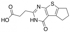 3-{12-Oxo-7-thia-9,11-diazatricyclo[6.4.0.0?,?]dodeca-1(8),2(6),9-trien-10-yl}propanoic Ac
