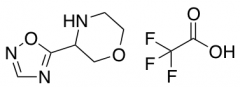 3-(1,2,4-Oxadiazol-5-yl)morpholine, Trifluoroacetic Acid