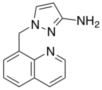 1-(Quinolin-8-ylmethyl)-1H-pyrazol-3-amine