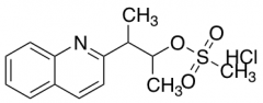 3-(quinolin-2-yl)butan-2-yl methanesulfonate hydrochloride