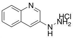 2-(quinolin-3-yl)hydrazine hydrochloride