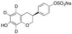 (S)-Equol 4&rsquo;-Sulfate-d3 Sodium Salt