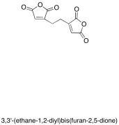3,3'-(Ethane-1,2-diyl)bis(furan-2,5-dione)