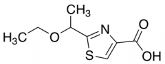 2-(1-ethoxyethyl)-1,3-thiazole-4-carboxylic acid