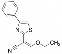 3-Ethoxy-2-(4-phenyl-1,3-thiazol-2-yl)prop-2-enenitrile