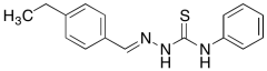2-[(4-Ethylphenyl)methylene]-N-phenylhydrazinecarbothioamide