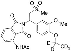 rac-4&rsquo;-O-Ethyl-3&rsquo;-O-methyl Apremilast-d5