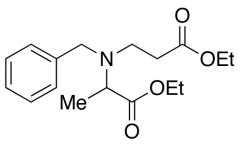 Ethyl-3-[N-benzyl-N-(1-ethoxycarbonylethyl)amino]propionate