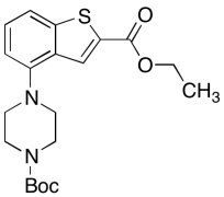 Ethyl 4-(4-Boc-piperazin-1-yl)benzo[b]thien-2-carboxylate