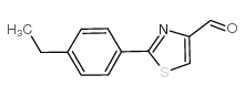 2-(4-Ethyl-phenyl)-thiazole-4-carbaldehyde