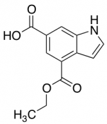 4-(Ethoxycarbonyl)-1H-indole-6-carboxylic Acid