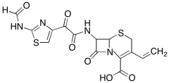 (6R-trans)-3-Ethenyl-7-[[[2-(formylamino)-4-thiazolyl]oxoacetyl]amino]-8-oxo-5-Thia-1-azab