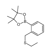 2-(Ethylthiomethyl)phenylboronic acid, pinacol ester