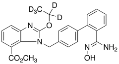 2-Ethoxy-d5-1-[[2'-[(hydroxyamino)iminomethyl][1,1'-biphenyl]-4-yl]methyl]-1H-benzimidazol