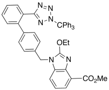 2-Ethoxy-1-[[2'-[2-(trityl)-2H-tetrazol-5-yl][1,1'-biphenyl]-4-yl]methyl]-1H-benzimidazole