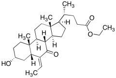 (R)-Ethyl 4-((3R,5R,8S,9S,10R,13R,14S,17R,E)-6-ethylidene-3-hydroxy-10,13-dimethyl-7-oxohe