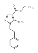 Ethyl 5-amino-1-phenethylpyrazole-4-carboxylate