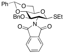 Ethyl 3-O-benyl-4,6-O-[(R)-phenylmethylene]-1-thio-a-D-Mannopyranoside