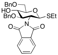 Ethyl 2-Deoxy-2-(1,3-dihydro-1,3-dioxo-2H-isoindol-2-yl)-3,6-bis-O-(phenylmethyl)-1-thio-&