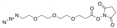 2,5-Dioxopyrrolidin-1-yl 3-(2-(2-(2-Azidoethoxy)ethoxy)ethoxy)propanoate