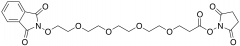 2,5-Dioxopyrrolidin-1-yl 1-(1,3-Dioxoisoindolin-2-yloxy)-3,6,9,12-tetraoxapentadecan-15-oa