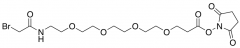 2,5-Dioxopyrrolidin-1-yl 1-Bromo-2-oxo-6,9,12,15-tetraoxa-3-azaoctadecan-18-oate