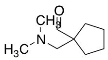 1-[(Dimethylamino)methyl]cyclopentane-1-carbaldehyde