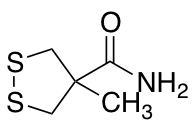 4-Methyl-1,2-dithiolane-4-carboxamide
