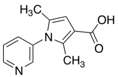 2,5-dimethyl-1-(pyridin-3-yl)-1H-pyrrole-3-carboxylic Acid