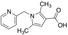 2,5-Dimethyl-1-(pyridin-2-ylmethyl)-1H-pyrrole-3-carboxylic Acid