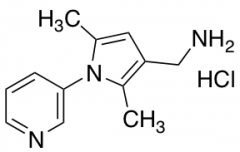 [2,5-Dimethyl-1-(pyridin-3-yl)-1H-pyrrol-3-yl]methanamine hydrochloride