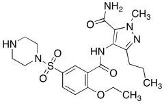 4-[2-Ethoxy-3-(1-piperazinylsulfonyl)benzoamido]-1-methyl-3-propyl-1H-pyrazole-5-carboxami
