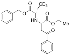 (S)-Ethyl 2-(((S)-1-(Benzyloxy)-1-oxopropan-2-yl-d3)amino)-4-oxo-4-phenylbutanoate