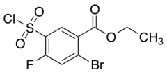 Ethyl 2-Bromo-5-(chlorosulfonyl)-4-fluorobenzoate