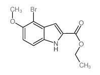 Ethyl 4-bromo-5-methoxy-1h-indole-2-carboxylate