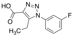 5-Ethyl-1-(3-fluorophenyl)-1H-1,2,3-triazole-4-carboxylic Acid