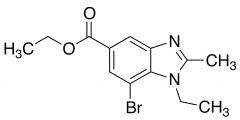 Ethyl 7-bromo-1-ethyl-2-methyl-1,3-benzodiazole-5-carboxylate