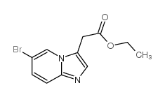 Ethyl 2-(6-bromoh-imidazo[1,2-a]pyridin-3-yl)acetate