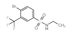 N-Ethyl 4-bromo-3-trifluoromethylbenzenesulfonamide