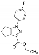 Ethyl 1-(4-Fluorophenyl)-1H,4H,5H,6H-cyclopenta[c]pyrazole-3-carboxylate