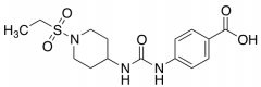 4-({[1-(Ethanesulfonyl)piperidin-4-yl]carbamoyl}amino)benzoic Acid