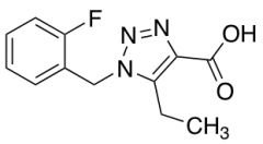 5-ethyl-1-(2-fluorobenzyl)-1H-1,2,3-triazole-4-carboxylic acid