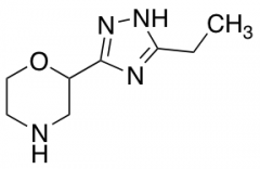 2-(3-ethyl-1H-1,2,4-triazol-5-yl)morpholine