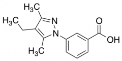 3-(4-ethyl-3,5-dimethyl-1H-pyrazol-1-yl)benzoic acid
