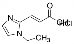 3-(1-ethyl-1H-imidazol-2-yl)prop-2-enoic acid hydrochloride