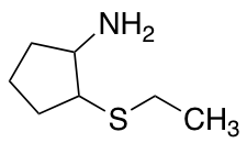 2-(ethylsulfanyl)cyclopentan-1-amine