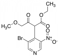 Ethyl 2-(3-bromo-5-nitropyridin-4-yl)-4-methoxy-3-oxobutanoate