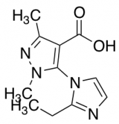 5-(2-ethyl-1H-imidazol-1-yl)-1,3-dimethyl-1H-pyrazole-4-carboxylic acid