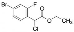 ethyl 2-(4-bromo-2-fluorophenyl)-2-chloroacetate