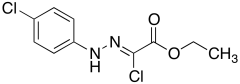 (Z)​-​Ethyl 2-​chloro-​2-​(2-​(4-​chlorophenyl)​hydrazono)​acetate